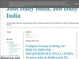 Sites similar to jobdailyindia.blogspot.com
