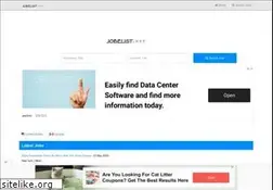 Sites similar to jobelist.net