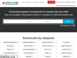 Sites similar to jobfaircanada.com