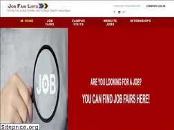 Sites similar to jobfairlists.com