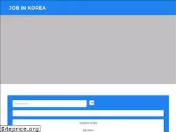 Sites similar to jobinkorea.co.kr