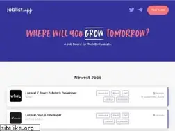 Sites similar to joblist.app