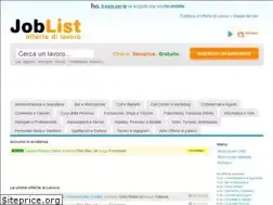 Sites similar to joblist.it