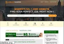 Sites similar to joblistnigeria.com