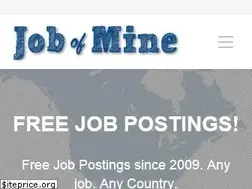 Sites similar to jobofmine.com