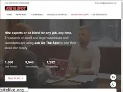 Sites similar to jobonthespot.com