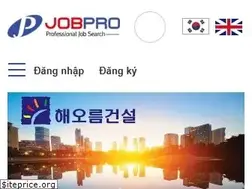Sites similar to jobpro.vn