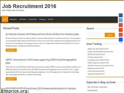Sites similar to jobrecruitment2016.com