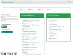 Sites similar to jobresume.uz