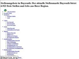 Sites similar to jobs-bayreuth.de