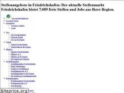 Sites similar to jobs-friedrichshafen.de
