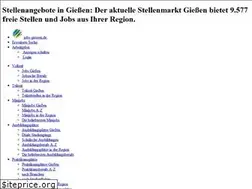 Sites similar to jobs-giessen.de