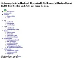Sites similar to jobs-herford.de