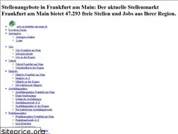 Sites similar to jobs-in-frankfurt-am-main.de