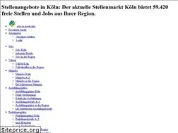 Sites similar to jobs-in-koeln.info