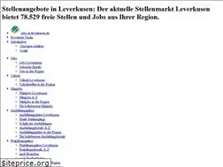 Sites similar to jobs-in-leverkusen.de