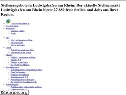 Sites similar to jobs-in-ludwigshafen.de