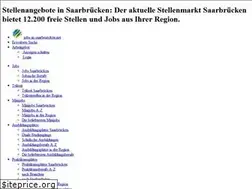 Sites similar to jobs-in-saarbruecken.net