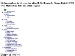 Sites similar to jobs-in-siegen.de