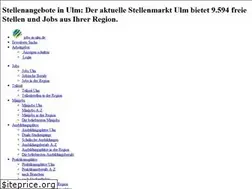 Sites similar to jobs-in-ulm.de