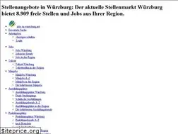 Sites similar to jobs-in-wuerzburg.net