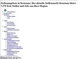 Sites similar to jobs-konstanz.de