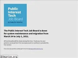 Sites similar to jobs.codeforamerica.org