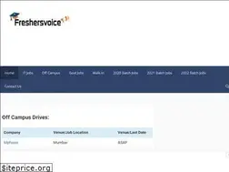 Sites similar to jobs.freshersvoice.com