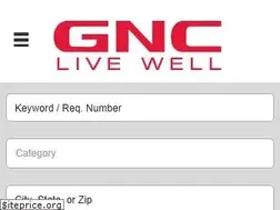 Sites similar to jobs.gnc.com