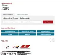 Sites similar to jobs.lebensmittelzeitung.net
