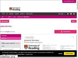 Sites similar to jobs.reading.ac.uk
