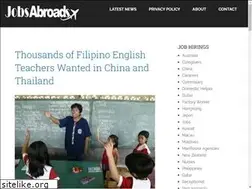 Sites similar to jobsabroads.com