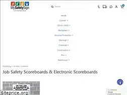 Sites similar to jobsafetyscoreboards.com