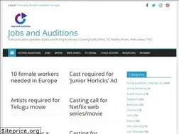 Sites similar to jobsandauditions.com