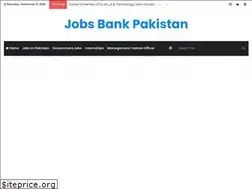 Sites similar to jobsbankpak.com