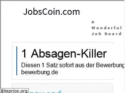 Sites similar to jobscoin.com