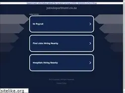 Sites similar to jobsdepartment.co.za