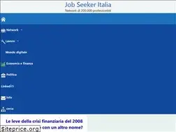 Sites similar to jobseekeritalia.it