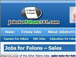 Sites similar to jobsforfelons101.com