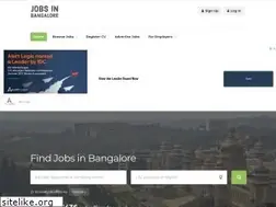 Sites similar to jobsinbangalore.co.in
