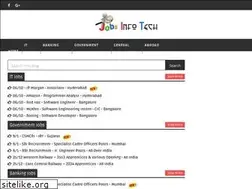 Sites similar to jobsinfotech.blogspot.com