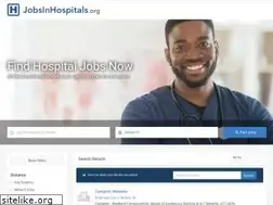 Sites similar to jobsinhospitals.org