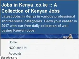 Sites similar to jobsinkenya.co.ke