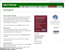 Sites similar to jobsinplanning.com