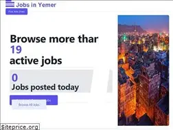 Sites similar to jobsinyemen.com