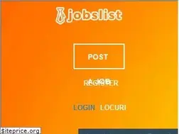 Sites similar to jobslist.ro