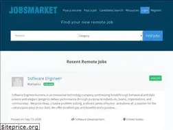Sites similar to jobsmarket.io