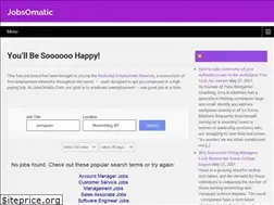 Sites similar to jobsomatic.com