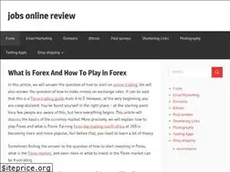 Sites similar to jobsonlinereviews.com