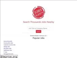 Sites similar to jobsplenty.com